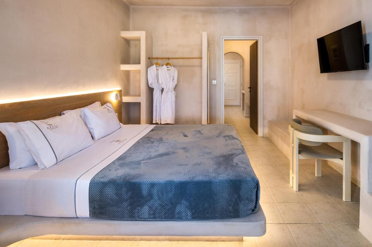 Aelia Luxury Suites Karterados  Esterno foto A room at the hotel